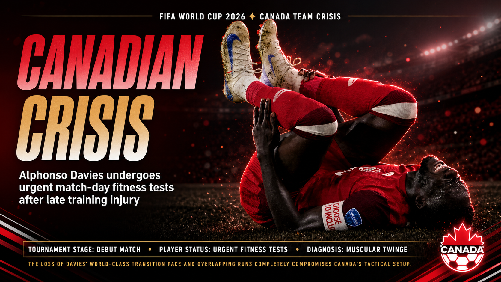 Alphonso Davies injury