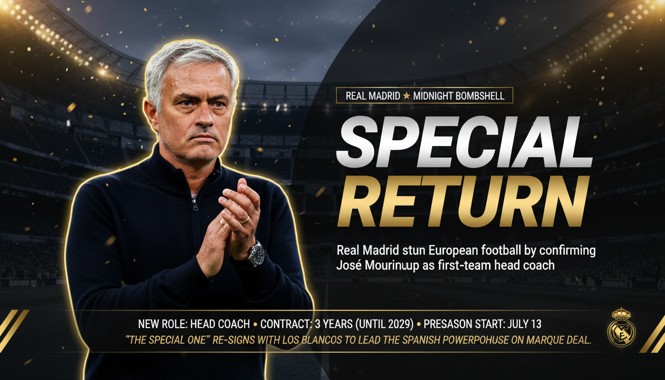 Jose Mourinho Real Madrid
