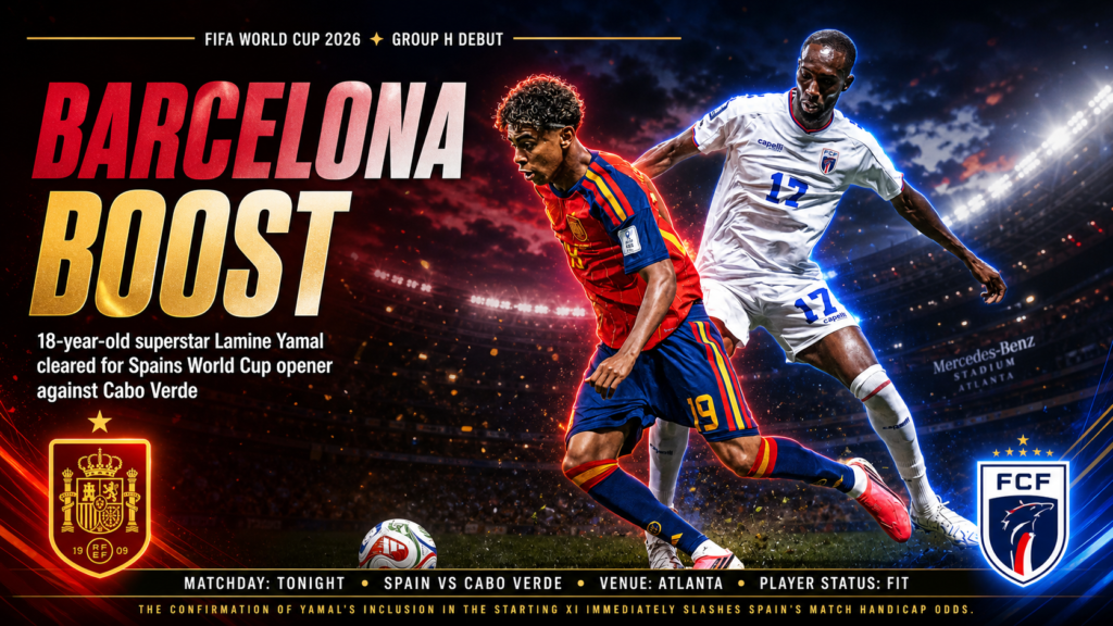 World Cup Boost! Lamine Yamal Cleared for Spain Opener