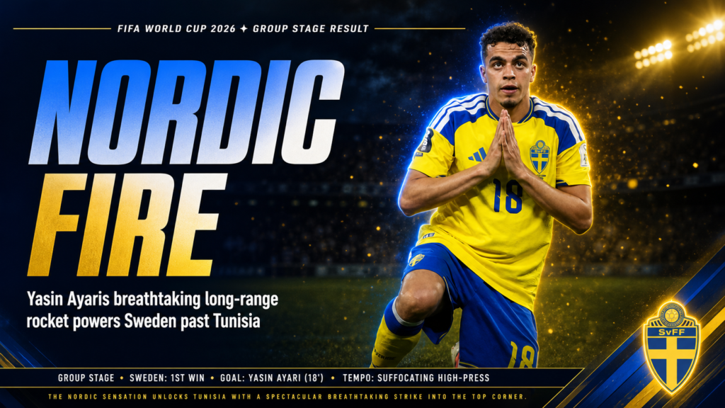 World Cup Wonder Goal! Ayari Rocket Seals Sweden Victory