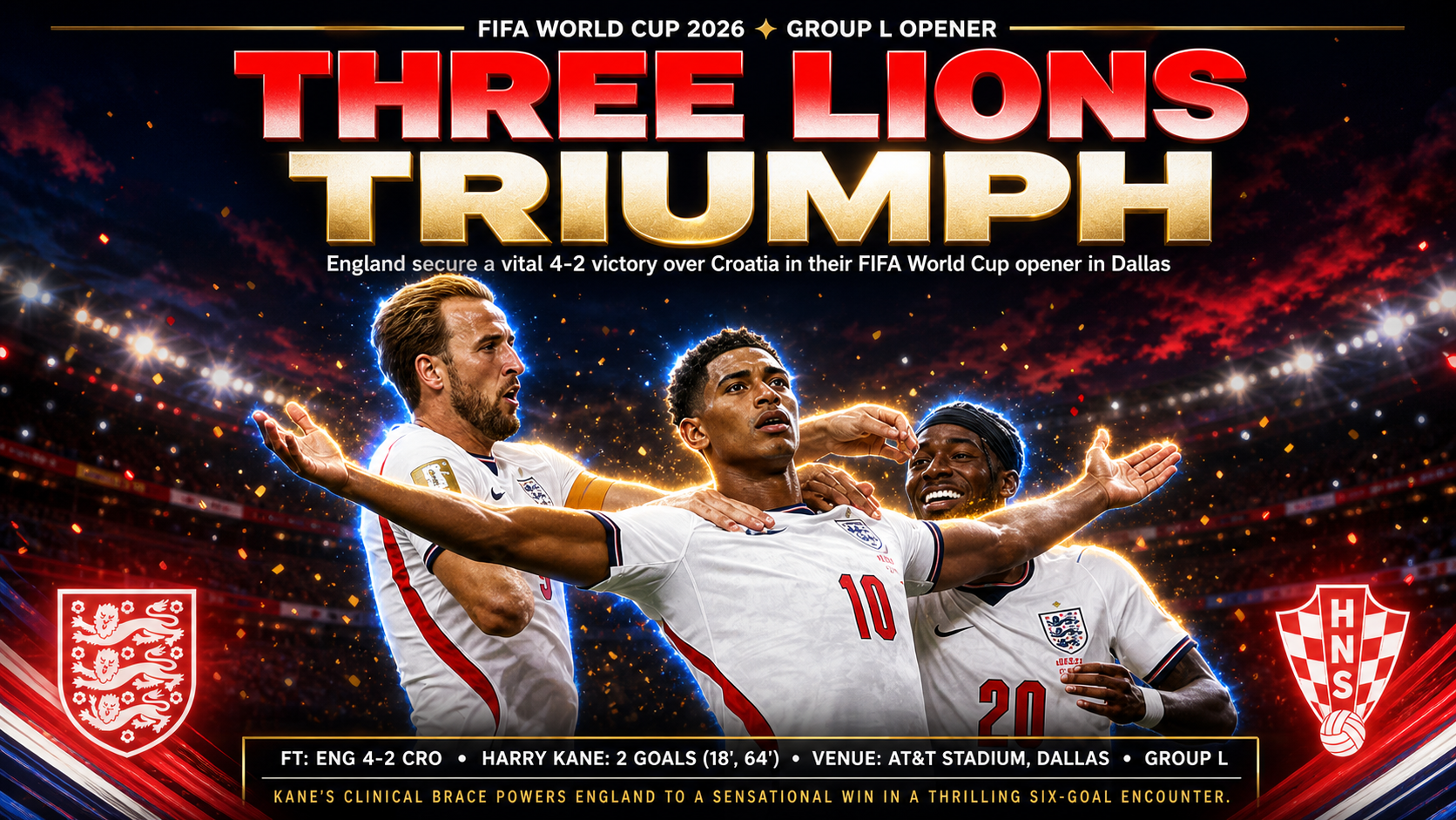 England vs Croatia World Cup