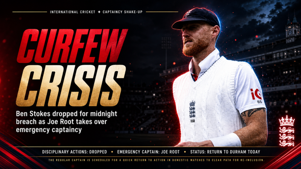Ben Stokes Curfew Crisis