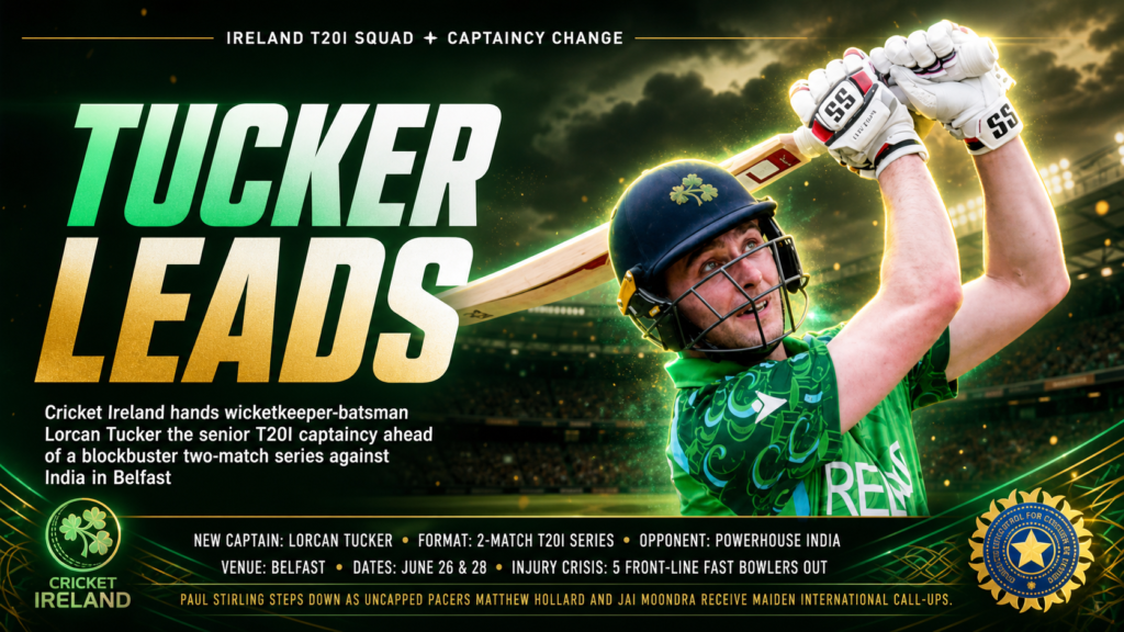 Lorcan Tucker captain