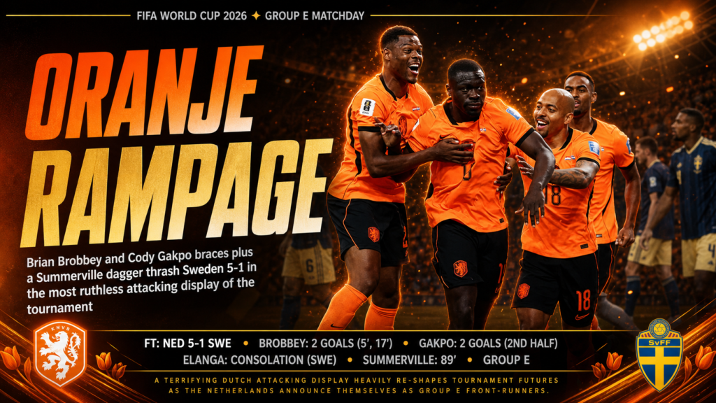 Netherlands vs Sweden