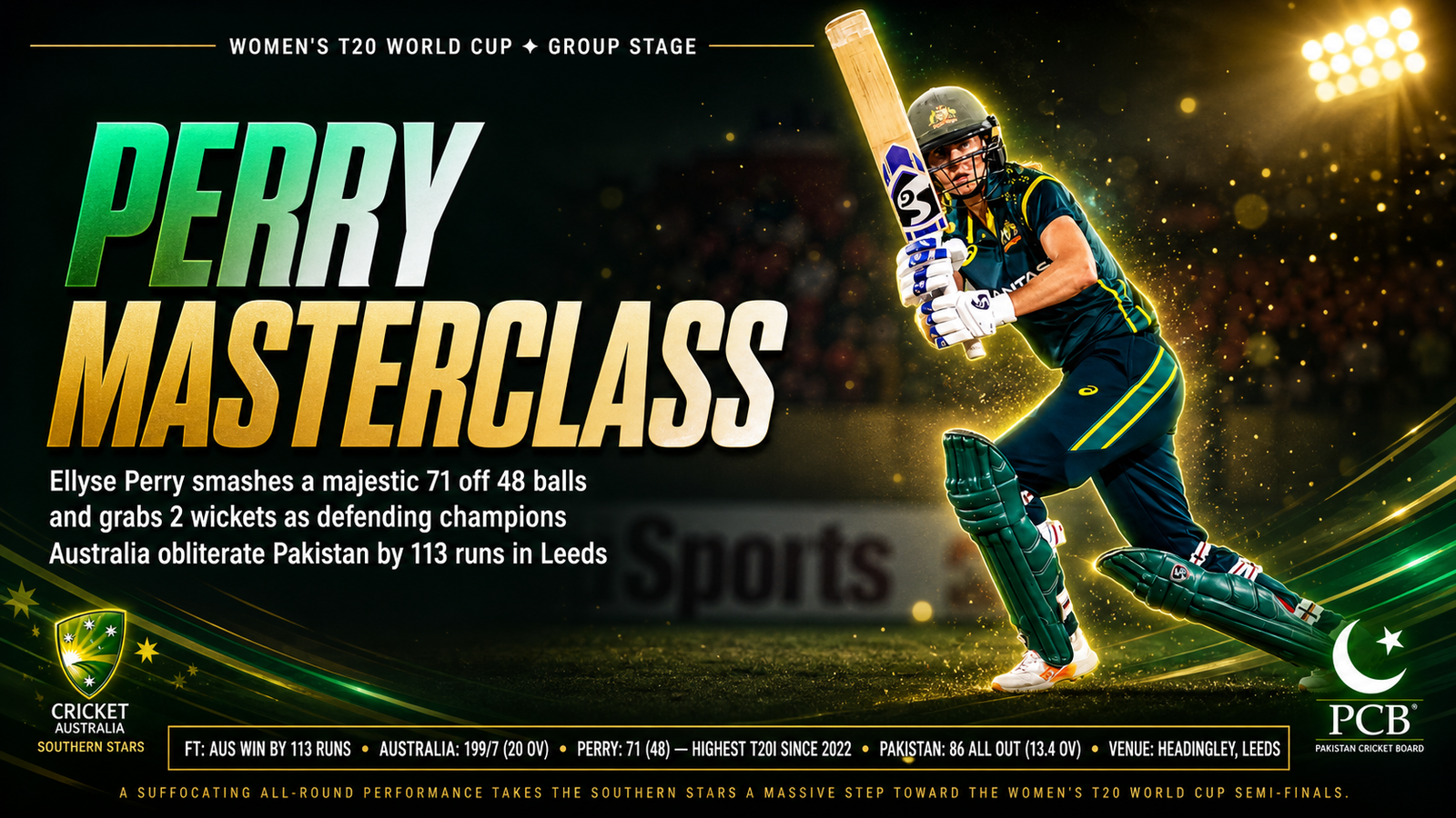 Australia Women vs Pakistan Women