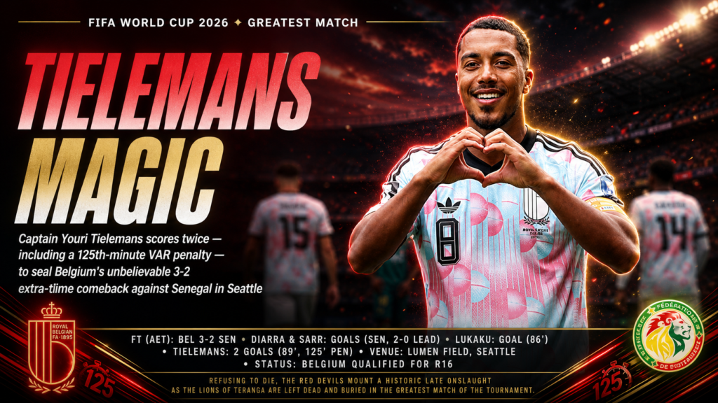 Belgium vs Senegal