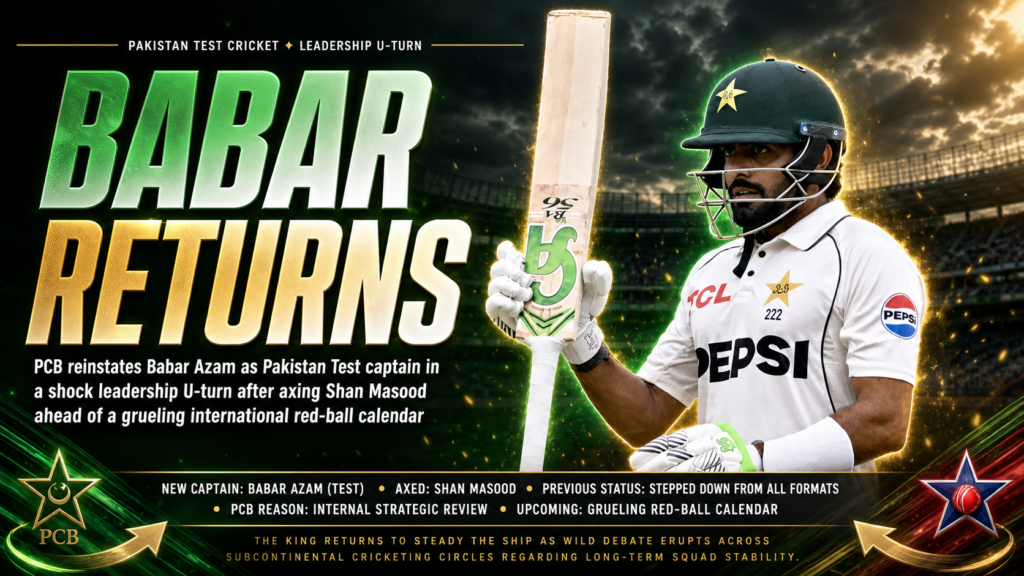 Babar Azam Test captain
