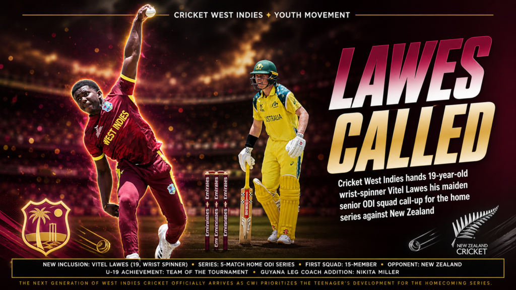 Vitel Lawes West Indies ODI squad