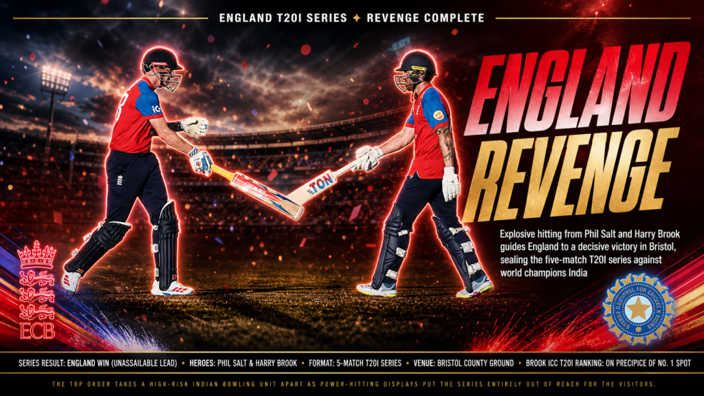 England vs India T20I series