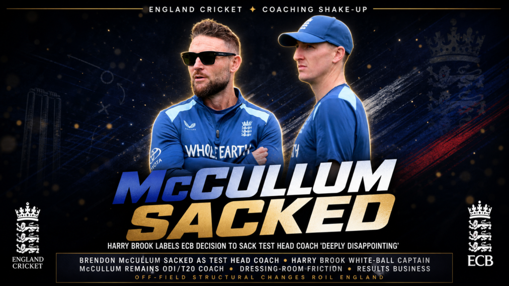 Harry Brook Brendon McCullum