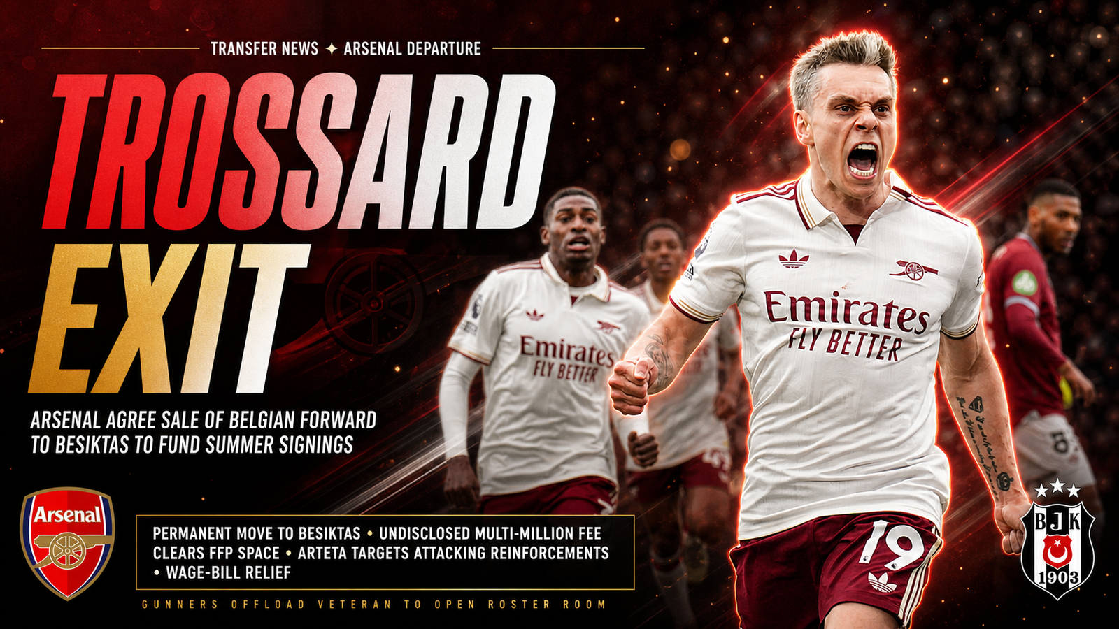 Leandro Trossard Besiktas transfer