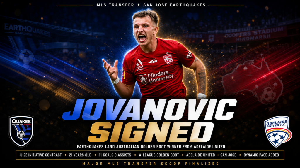 Luka Jovanovic San Jose Earthquakes