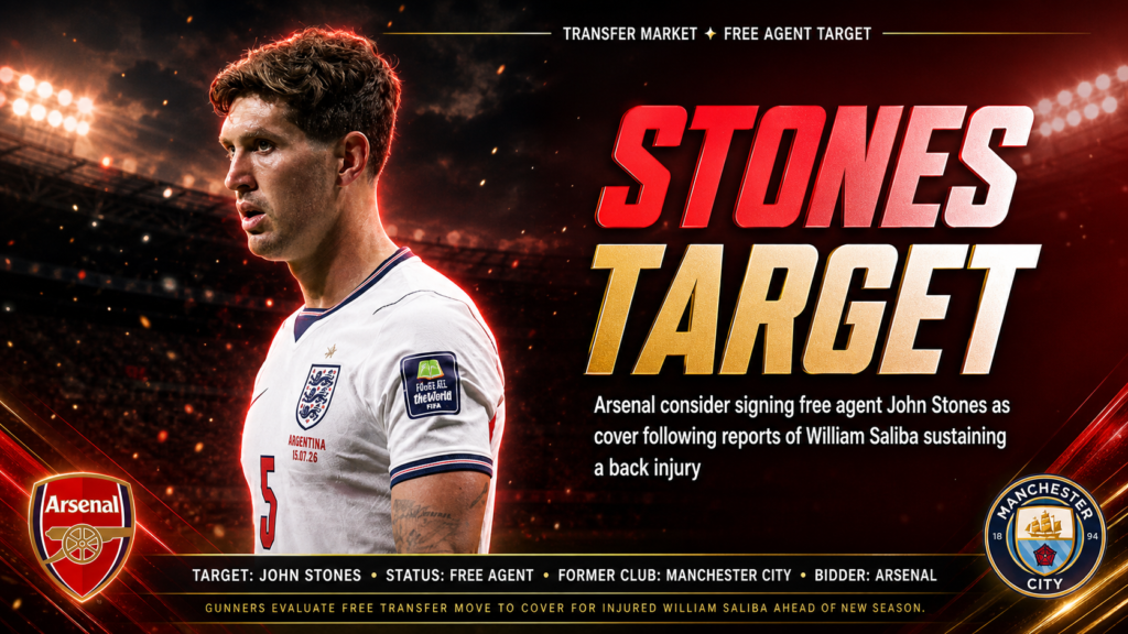 John Stones Arsenal transfer