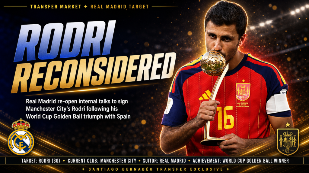 Rodri Real Madrid transfer