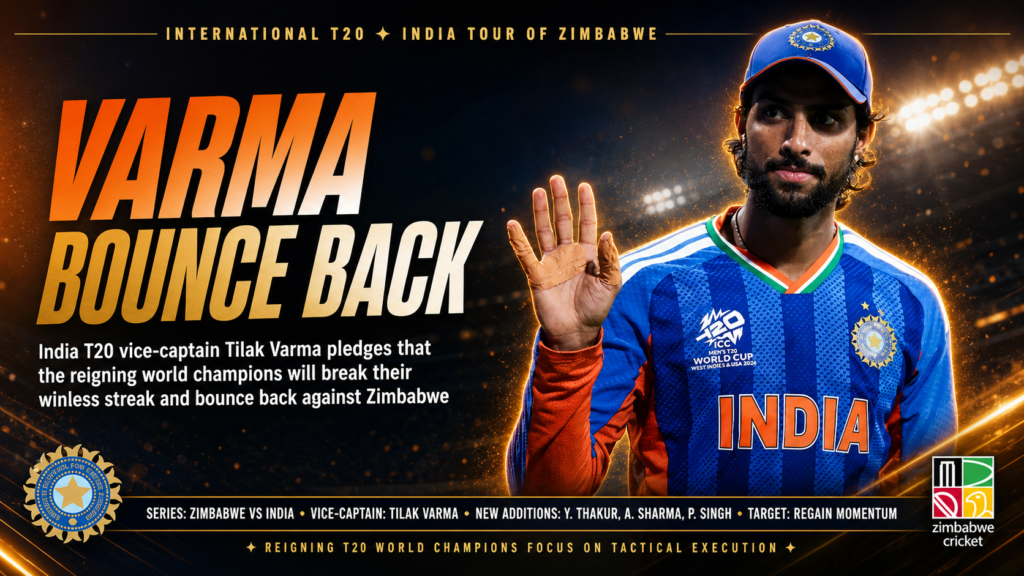 Tilak Varma Zimbabwe T20 series