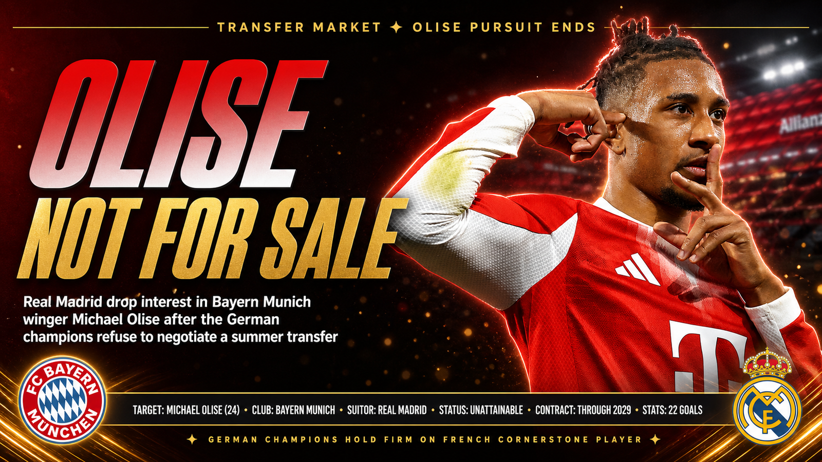 Michael Olise Real Madrid transfer