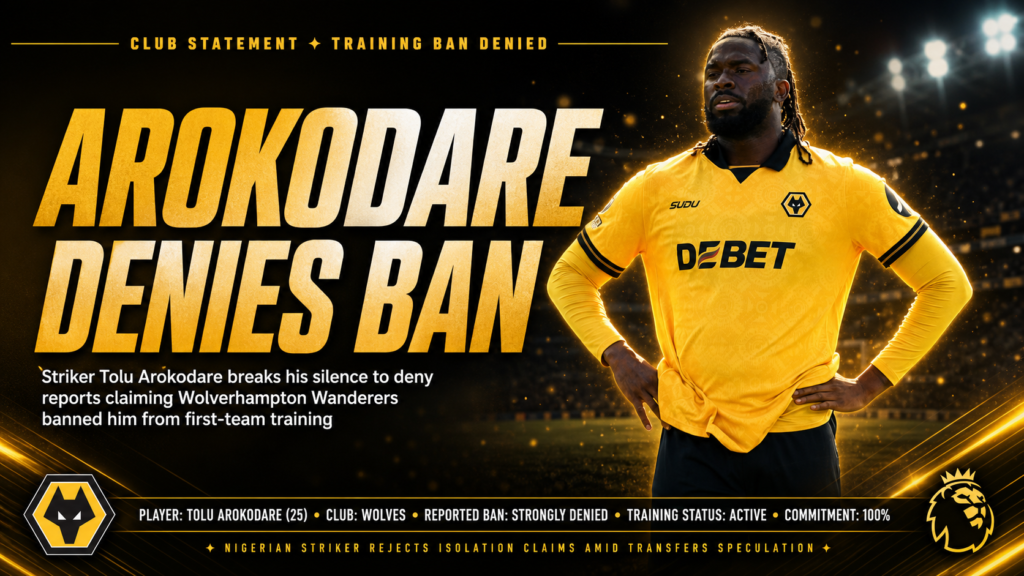 Tolu Arokodare Wolves training