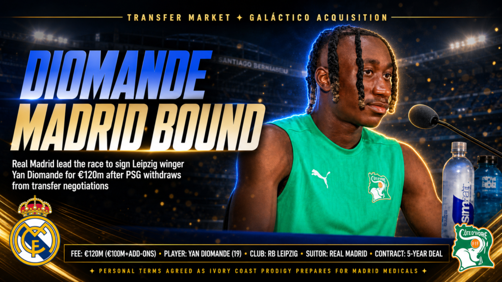 Yan Diomande Real Madrid transfer