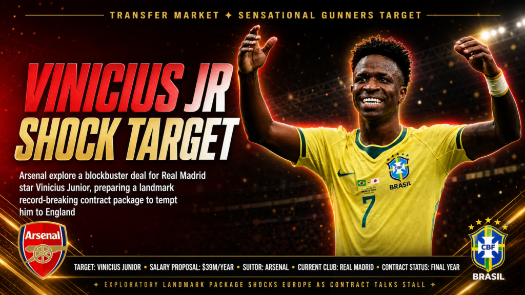 Vinicius Junior Arsenal transfer