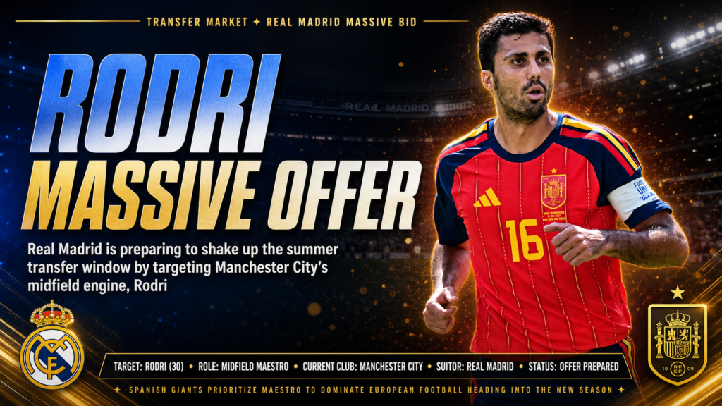 Rodri Real Madrid transfer