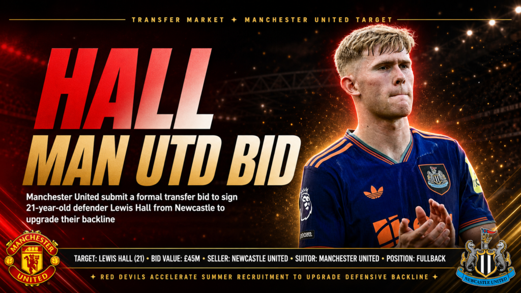 Lewis Hall Manchester United transfer