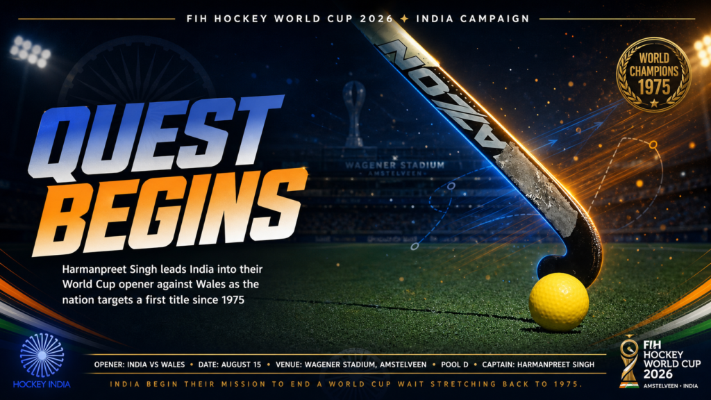 India Launch Bold Hockey World Cup Bid