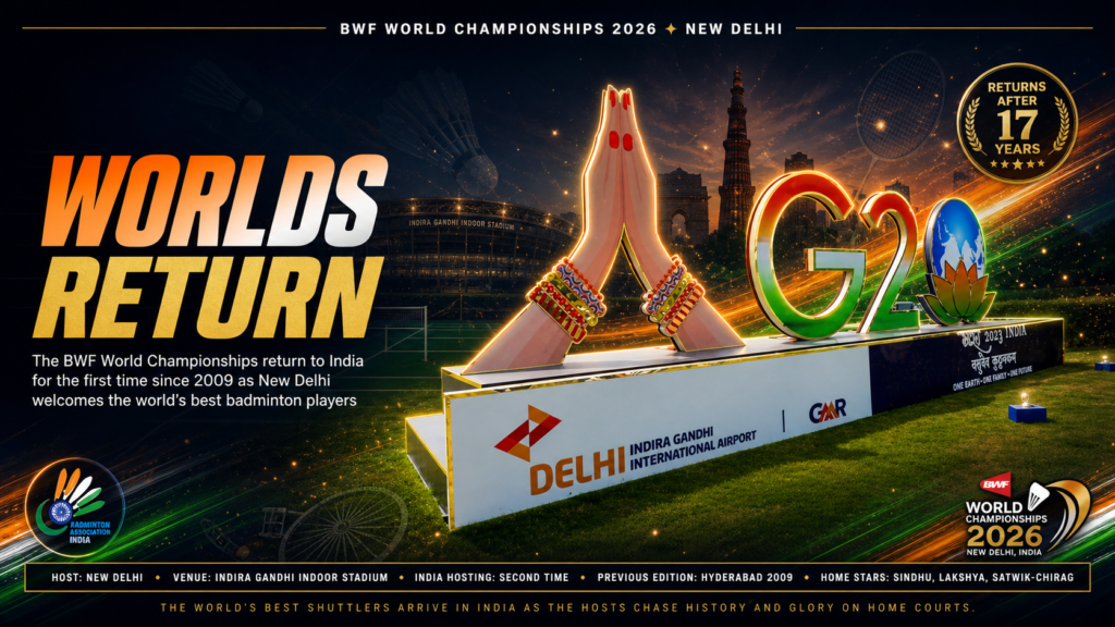 India Welcome the World to Delhi