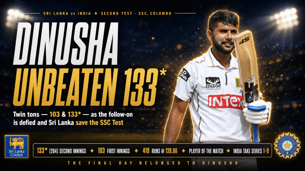 India Sri Lanka Colombo draw