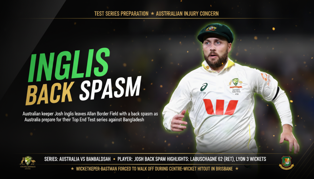 Josh Inglis injury