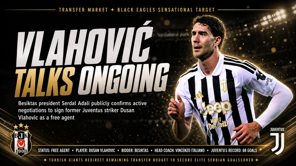 Big Twist: Besiktas Chase Ex-Juventus Striker