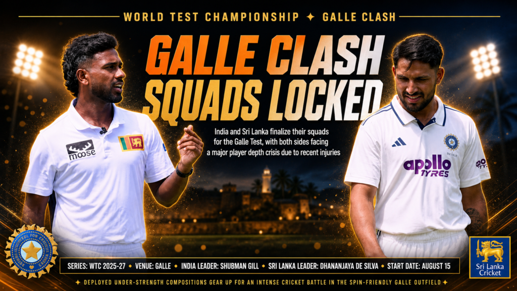Big Picture: India, Sri Lanka Set for Galle Battle